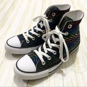 Converse High Top Rainbow Star Women’s Shoes